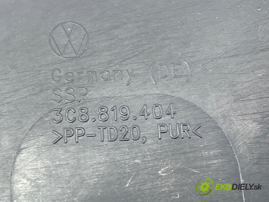 VW PASSAT CC B6 coupe 2008 125 kW 2.0 TDI 1968 Torpédo, plast pod čelné okno 3C8819404 (Torpédo (plast pod čelným sklom))