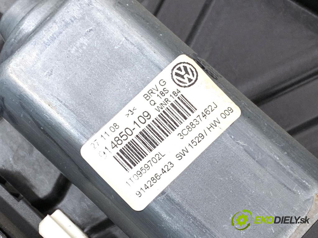 VW PASSAT CC B6 coupe 2008 125 kW 2.0 TDI 1968 mechanismus okna pravý přední část 1T0959702L 1K0959792P