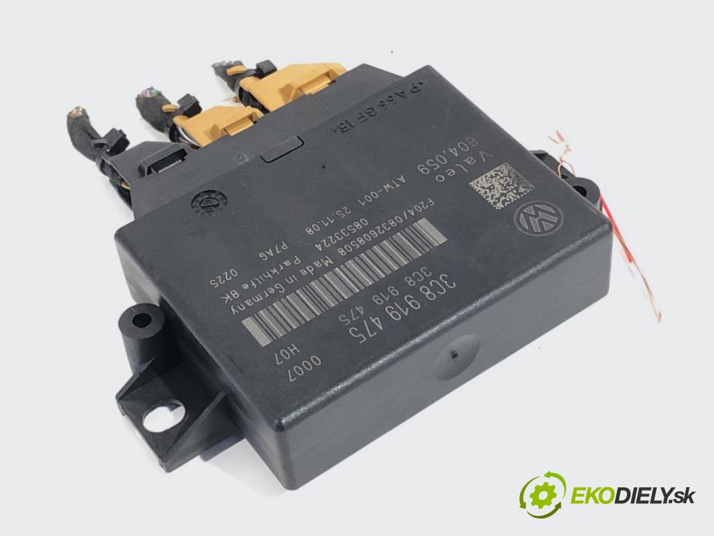 VW PASSAT CC B6 coupe 2008 125 kW 2.0 TDI 1968 Modul PDC 3C8919475 (Riadiaca jednotka ostatné)