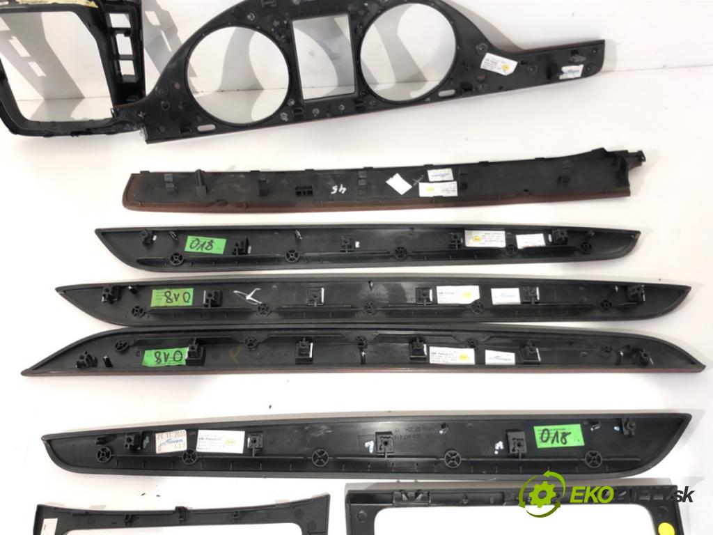 VW PASSAT CC B6 coupe 2008 125 kW 2.0 TDI 1968 lišty kryt 3C8867409L 3C8867410L (Lišta)
