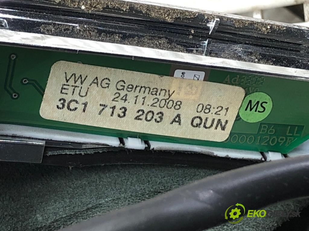 VW PASSAT CC B6 coupe 2008 125 kW 2.0 TDI 1968 Kulisa 3C1713025H (Rýchlostná páka (kulisa))