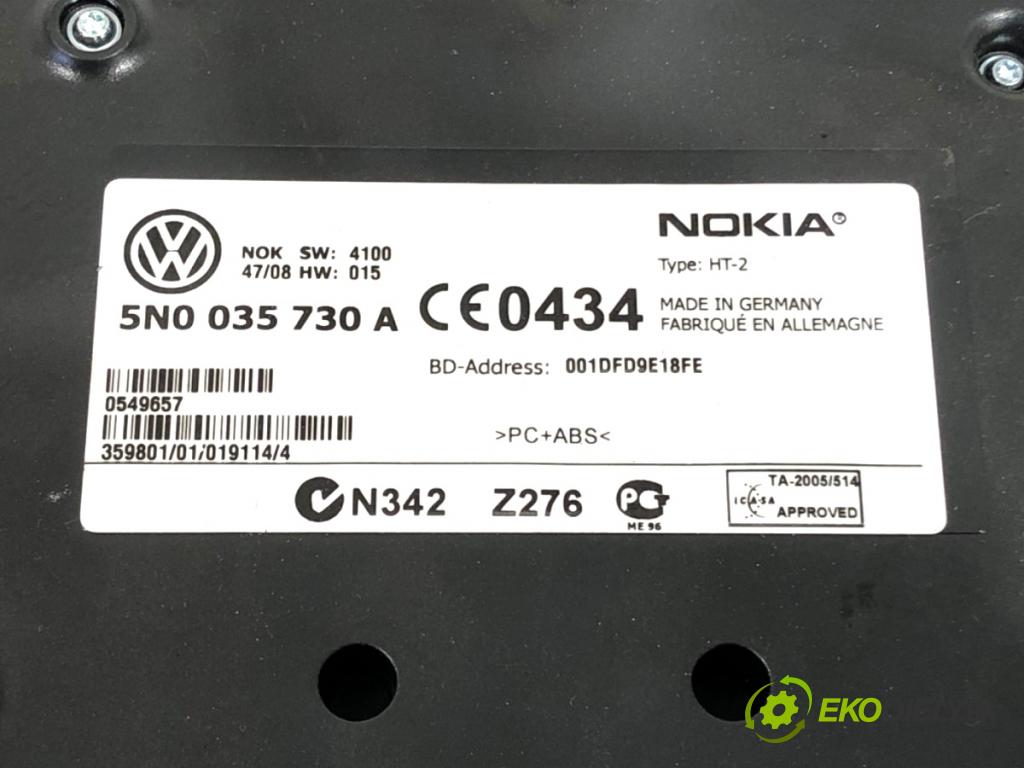 VW PASSAT CC B6 coupe 2008 125 kW 2.0 TDI 1968 Modul BLUETOOTH 5N0035730A (Riadiaca jednotka ostatné)