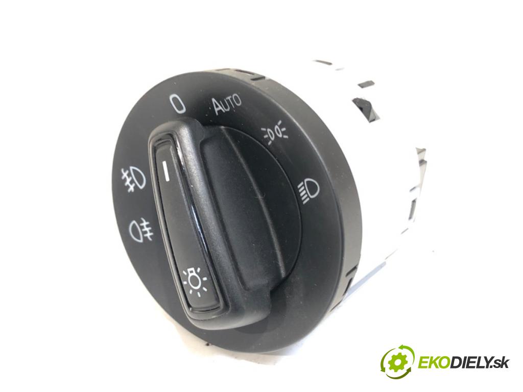 SKODA FABIA III liftback 2018 70 kW 1.0 TSI 999 spínač světel D. 5E0941431D