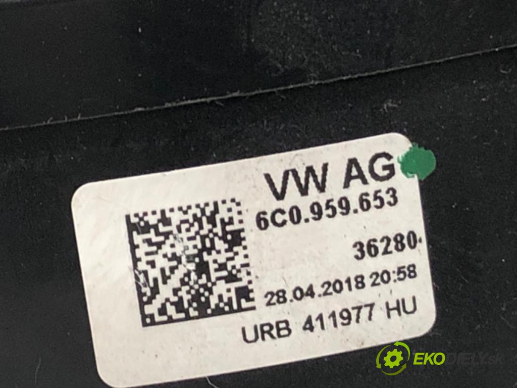 SKODA FABIA III liftback 2018 70 kW 1.0 TSI 999 Krúžok, slimák airbag 6C0959653 (Airbag)