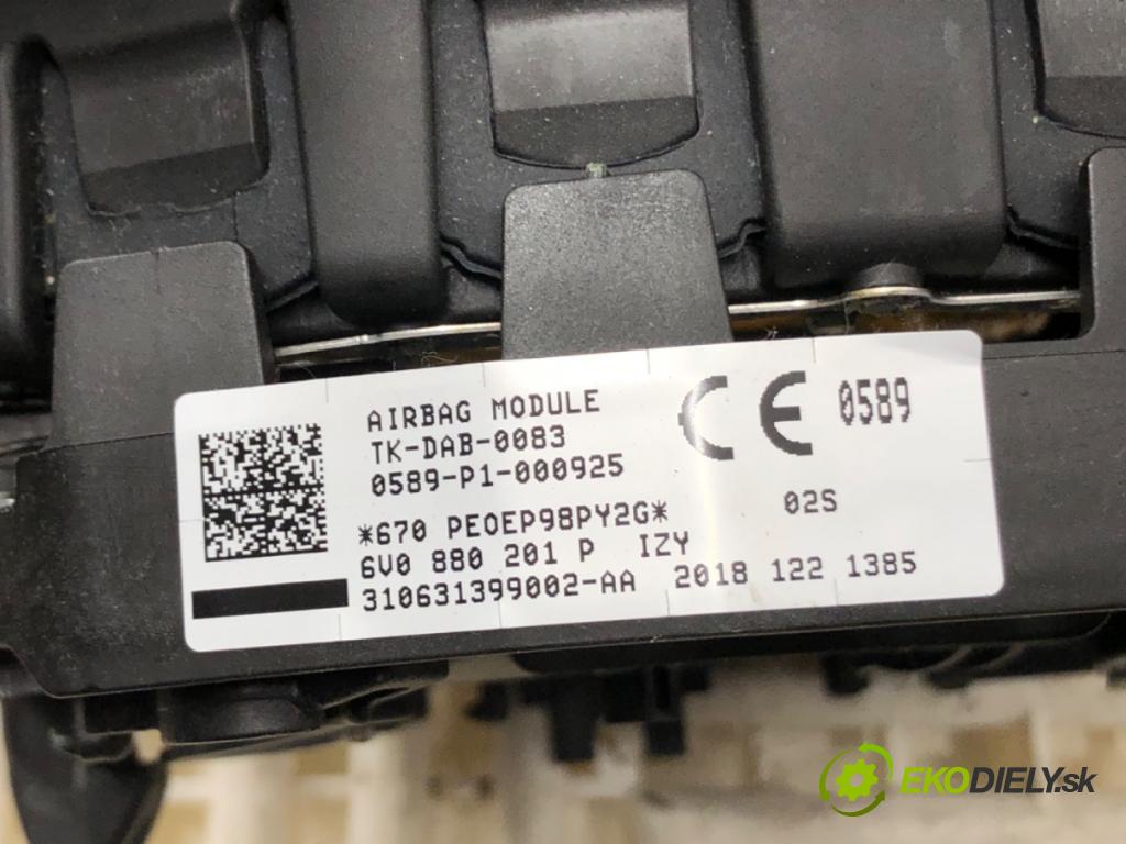 SKODA FABIA III liftback 2018 70 kW 1.0 TSI 999 Palubná doska silentbloku pasy