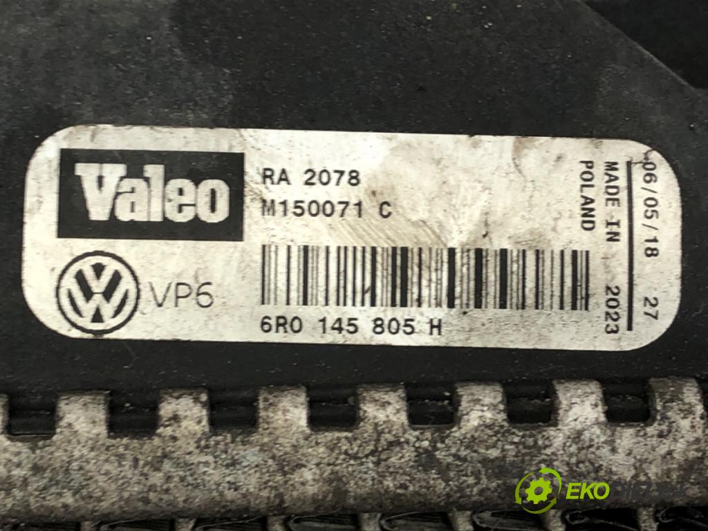 SKODA FABIA III liftback 2018 70 kW 1.0 TSI 999 intercooler 6R0145805H (Chladiče nasávaného vzduchu (intercoolery))