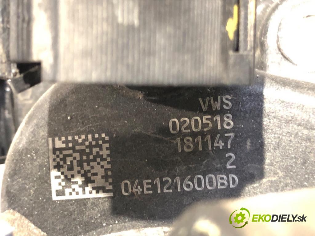 SKODA FABIA III liftback 2018 70 kW 1.0 TSI 999 Obal termostatu 04E121600BD (Obal (príruba) termostatu)