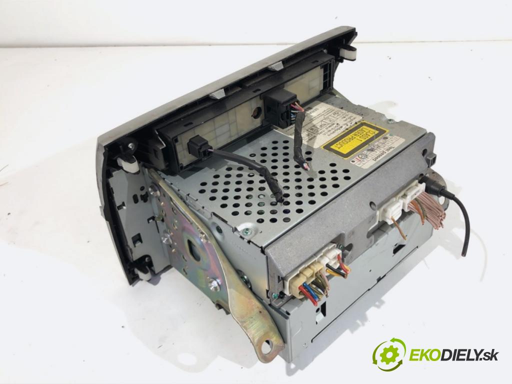 TOYOTA COROLLA E13 nadwozie wielkoprzestrzenne (MPV) 2007 100 kW 2.2 D-4D (AUR10_) 2231 RADIO 86120-0F010 (Audio zariadenie)