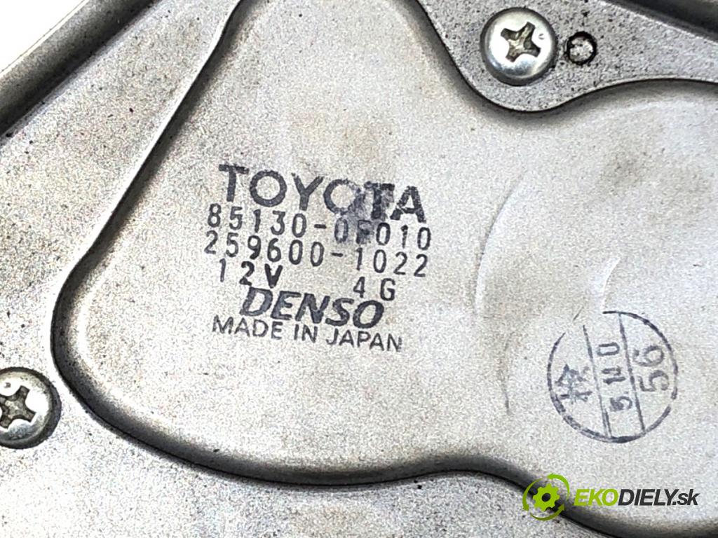 TOYOTA COROLLA E13 nadwozie wielkoprzestrzenne (MPV) 2007 100 kW 2.2 D-4D (AUR10_) 2231 Motor stieračov zad 85130-0F010