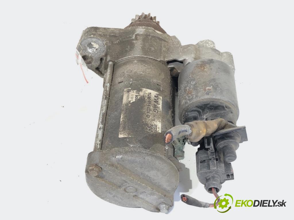 SKODA FABIA III liftback 2018 70 kW 1.0 TSI 999 Štartér 02M911024Q (Štartér)