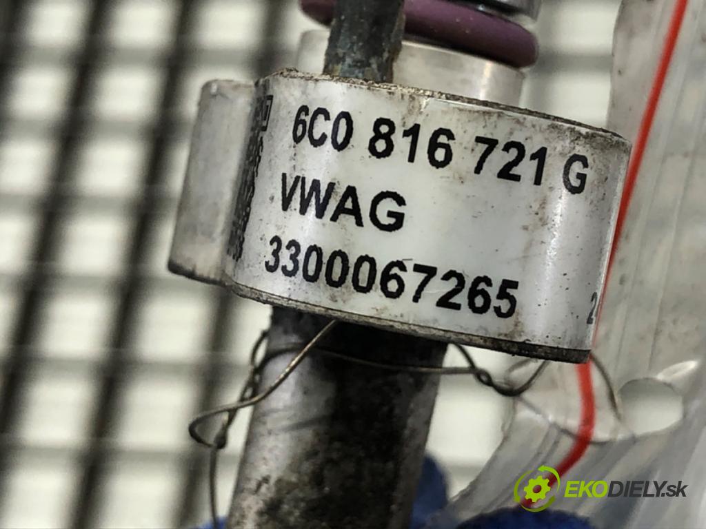 SKODA FABIA III liftback 2018 70 kW 1.0 TSI 999 rúrka klimatizácie 6C0816721G (Rúrka klimatizácie)