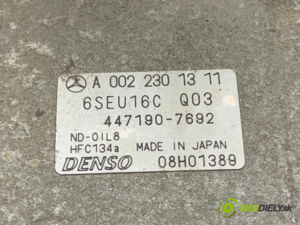 MERCEDES-BENZ W245 liftback 2006 85 kW B 170 (245.232) 1699 Kompresor klimatizácie A0022301311 (Kompresor klimatizácie)