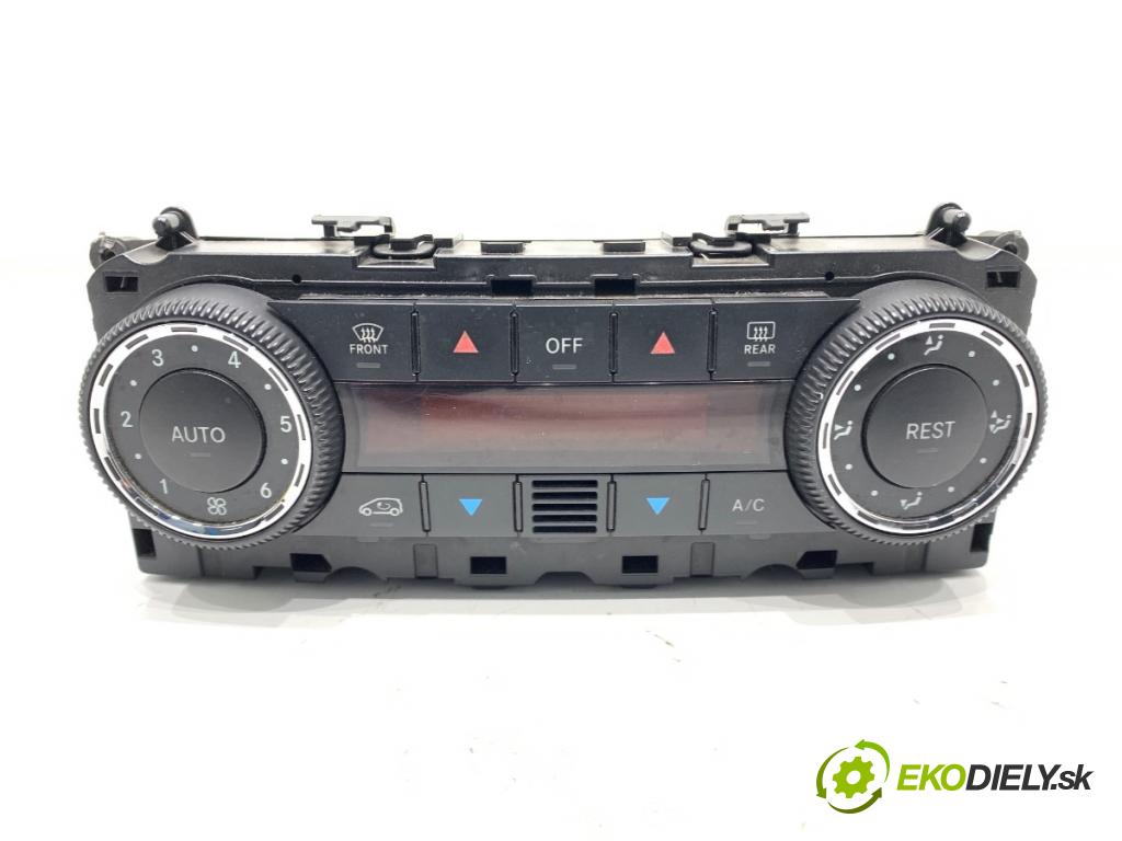 MERCEDES-BENZ W245 liftback 2006 85 kW B 170 (245.232) 1699 Panel ovládania kúrenia A1698301485 (Prepínacie páčky pod volantom)