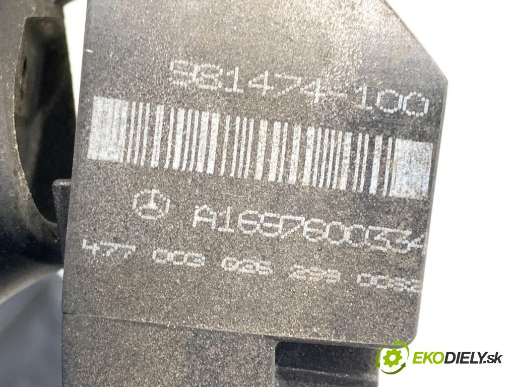 MERCEDES-BENZ W245 liftback 2006 85 kW B 170 (245.232) 1699 Kľučka vonkajšia ľavy zad A1697600334
