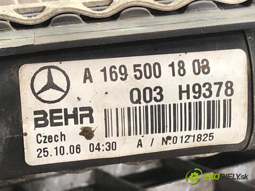MERCEDES-BENZ W245 liftback 2006 85 kW B 170 (245.232) 1699 chladič vody A1695003304 (Chladiče vody)