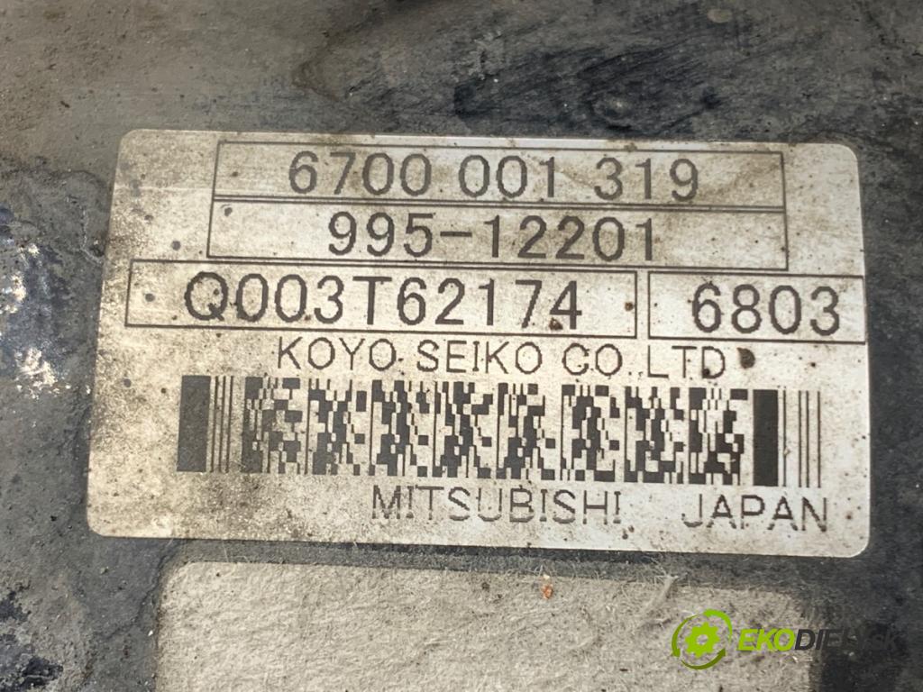 MERCEDES-BENZ W245 liftback 2006 85 kW B 170 (245.232) 1699 Pumpa servočerpadlo 6700001319 995-12201 (Servočerpadlo, pumpa riadenia)