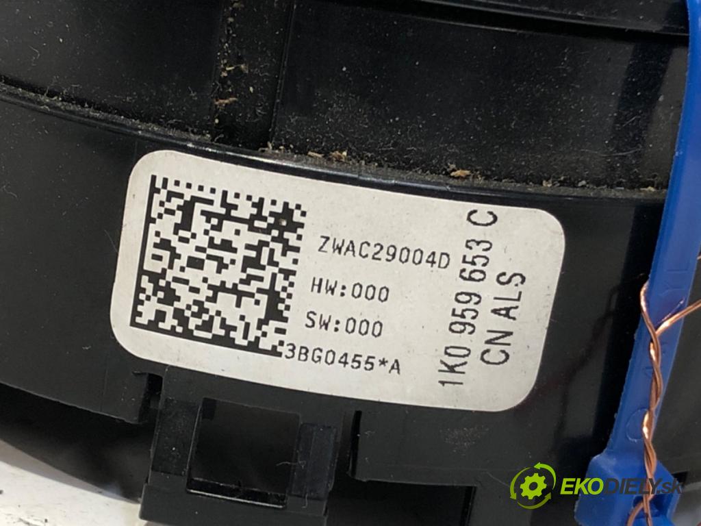 SEAT LEON II liftback 2009 66 kW 1.9 TDI 1896 Krúžok, slimák airbag 1K0959653C (Airbag)