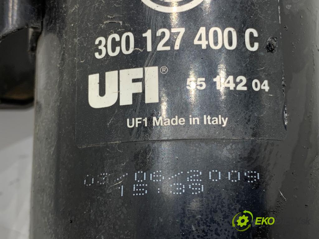 SEAT LEON II liftback 2009 66 kW 1.9 TDI 1896 Obal filtra paliva 3C0127400C (Obal filtra paliva)