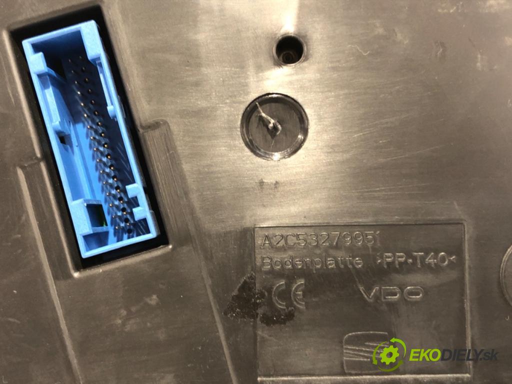 SEAT LEON II liftback 2009 66 kW 1.9 TDI 1896 Prístrojovka 1P0920810F (Prístrojová doska)