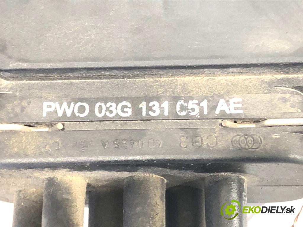 SEAT LEON II liftback 2009 66 kW 1.9 TDI 1896 Ventil magnetický 6Q0906625E (Ventil ostatné)