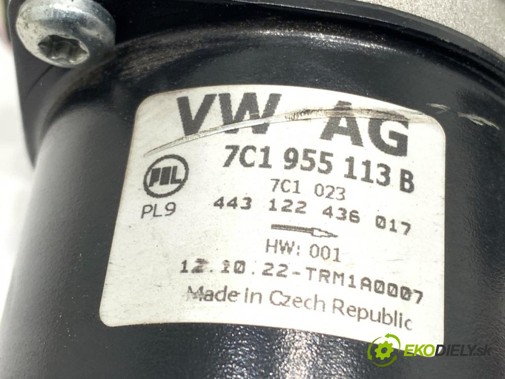 VW CRAFTER II Skrzynia 2022 130 kW 2.0 TDI 1968 Mechanizmus stieračov predný 7C1955023B (Motorček stieračov predný)