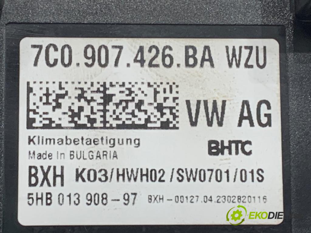 VW CRAFTER II Skrzynia 2022 130 kW 2.0 TDI 1968 Panel ovládania kúrenia 7C0907426BA (Prepínacie páčky pod volantom)