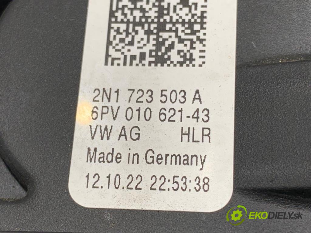 VW CRAFTER II Skrzynia 2022 130 kW 2.0 TDI 1968 potenciometr plynového pedálu 2N1723503A (Pedály)