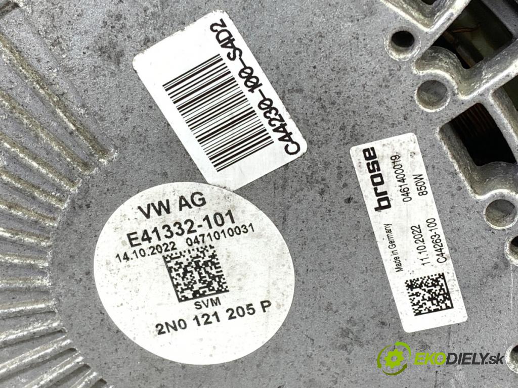 VW CRAFTER II Skrzynia 2022 130 kW 2.0 TDI 1968 Ventilátor chladiča 2N0121205P (Ventilátor)