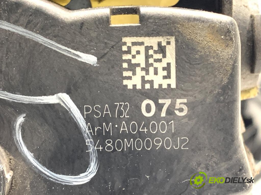 PEUGEOT 308 SW Kombi 2010 82 kW 1.6 HDi 1560 zámok dveře levý přední část 732075