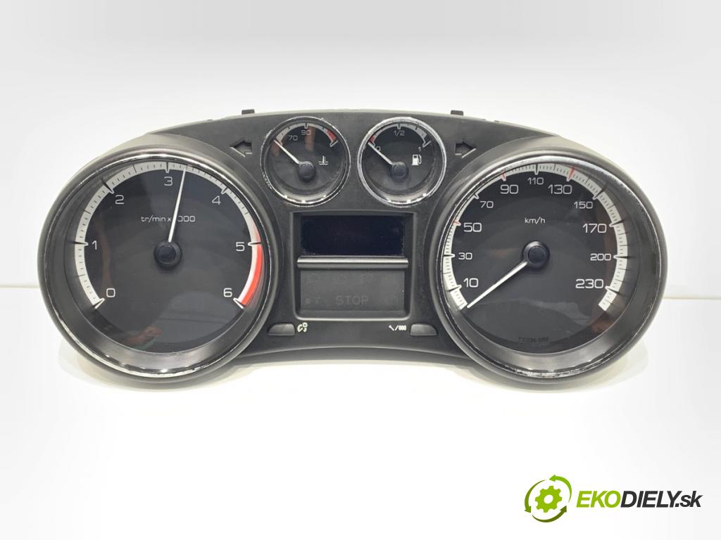 PEUGEOT 308 SW Kombi 2010 82 kW 1.6 HDi 1560 prístrojovka 9674936280 (Přístrojové desky, displeje)