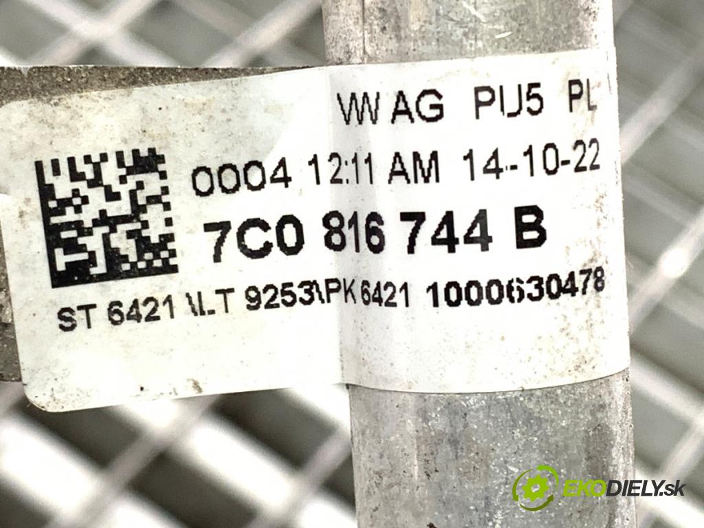 VW CRAFTER II Skrzynia 2022 130 kW 2.0 TDI 1968 rúrka klimatizácie 7C0816744B (Rúrka klimatizácie)