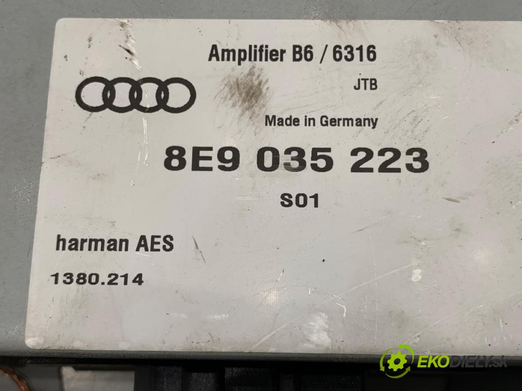 AUDI A4 B7 Kombi 2005 103 kW 2.0 TDI 16V 1968 Zosilňovač 8E9035223 (Zosilňovač)