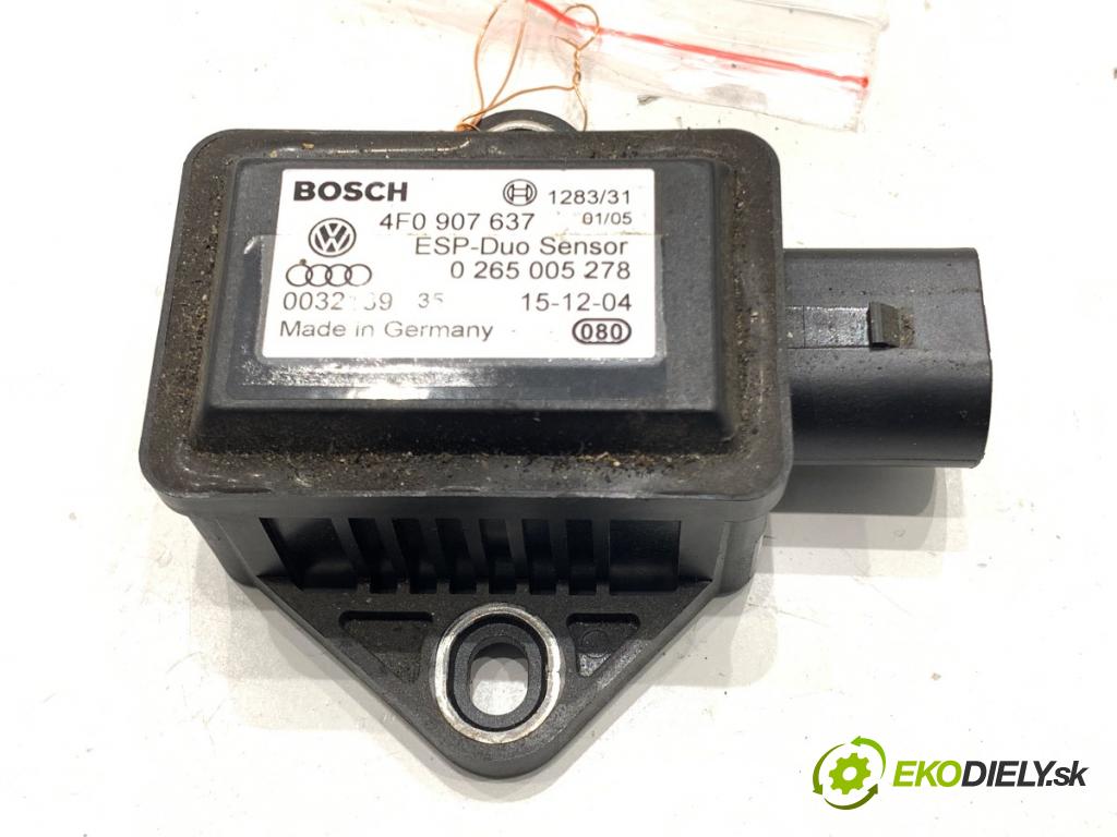 AUDI A4 B7 Kombi 2005 103 kW 2.0 TDI 16V 1968 Snímač ESP 4F0907637