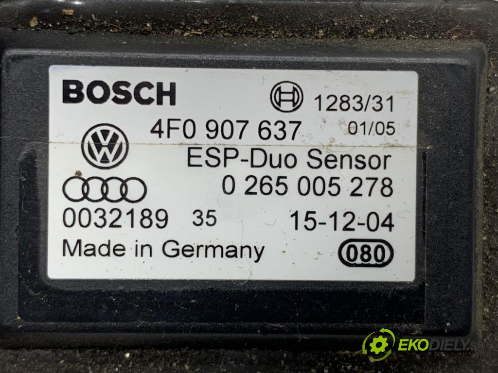 AUDI A4 B7 Kombi 2005 103 kW 2.0 TDI 16V 1968 Snímač ESP 4F0907637