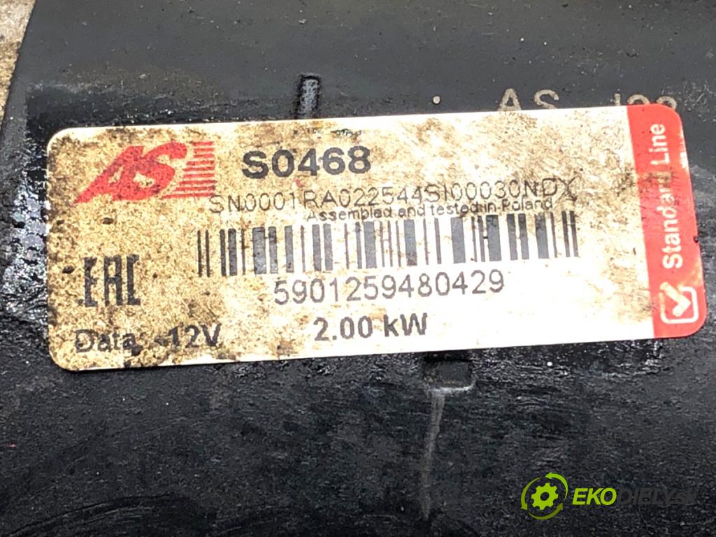 AUDI A4 B7 Kombi 2005 103 kW 2.0 TDI 16V 1968 Štartér  (Štartér)