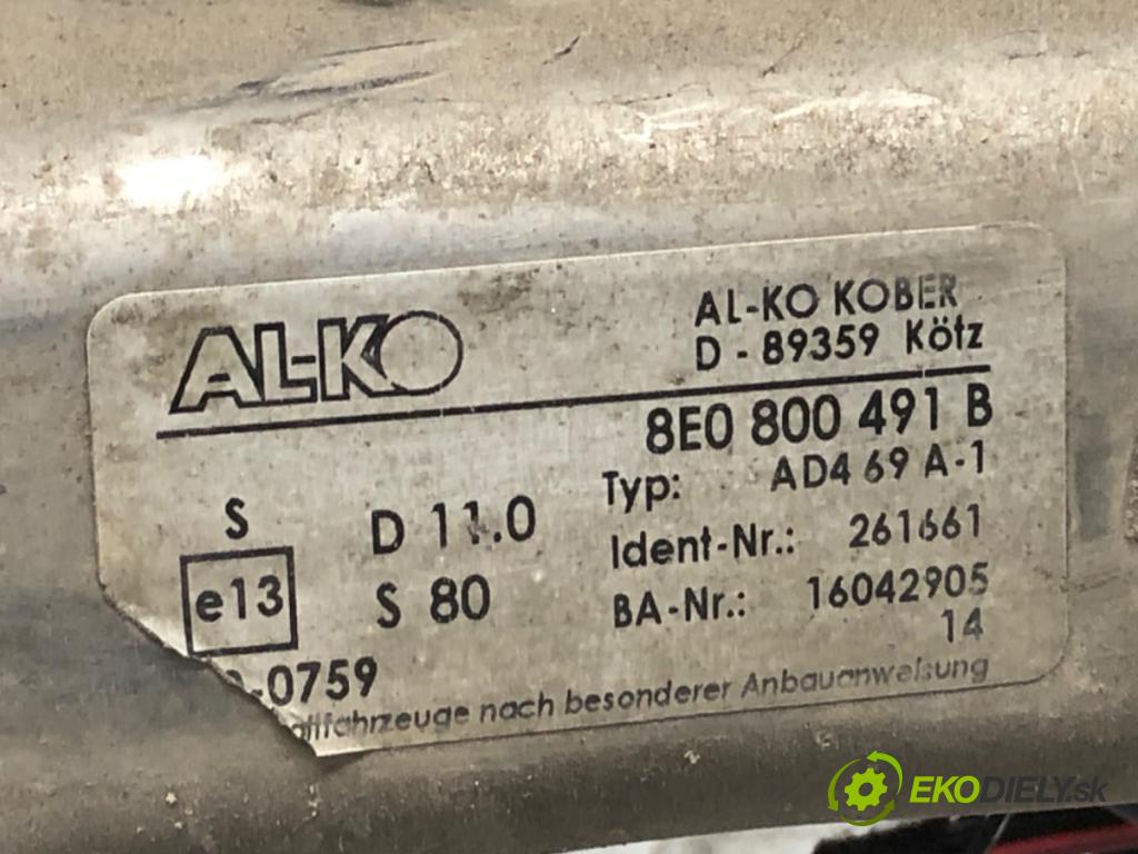 AUDI A4 B7 Kombi 2005 103 kW 2.0 TDI 16V 1968 Hák ťažné zariadenie 8E0800491B (Ťažné zariadenie)