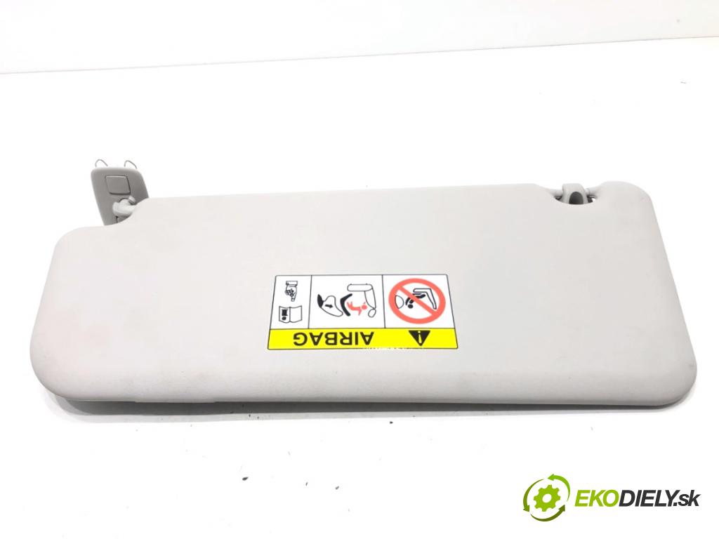 TOYOTA PROACE Nadwozie pełne/minivan 2021 96 kW 1.5 D-4D 130 (BPZMA) 1499 Clona slnečná pravy