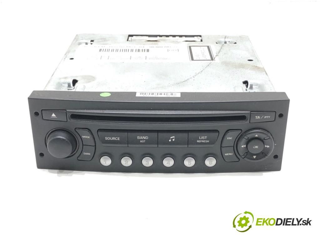 CITROEN C5 III sedan 2010 120 kW 2.0 HDi 165 1997 RADIO 96669681ZD (Audio zariadenie)