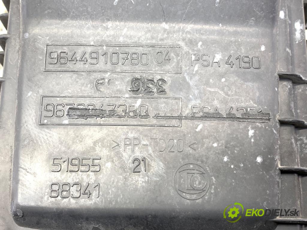 CITROEN C5 III sedan 2010 120 kW 2.0 HDi 165 1997 Obal filtra vzduchu 9644910780 (Obal filtra vzduchu)