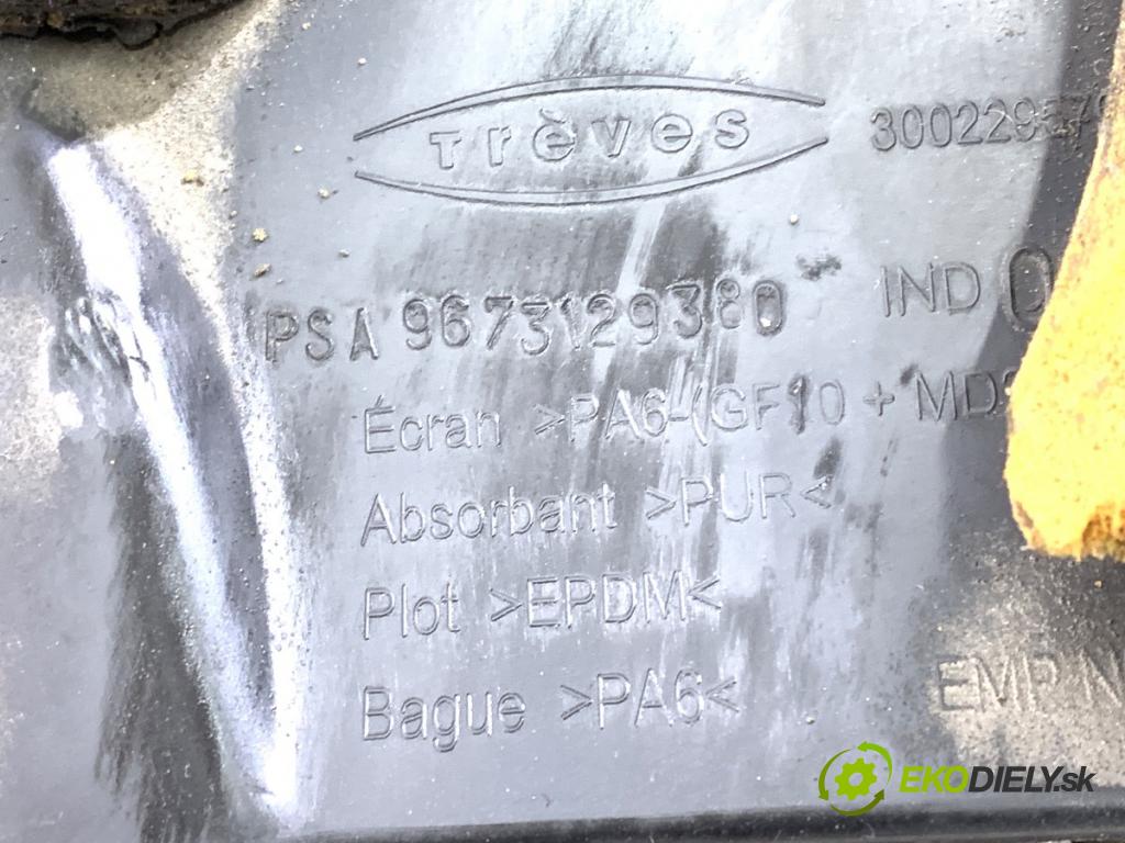 CITROEN C5 III sedan 2010 120 kW 2.0 HDi 165 1997 kryt motora 9673129380 (Kryty motora)