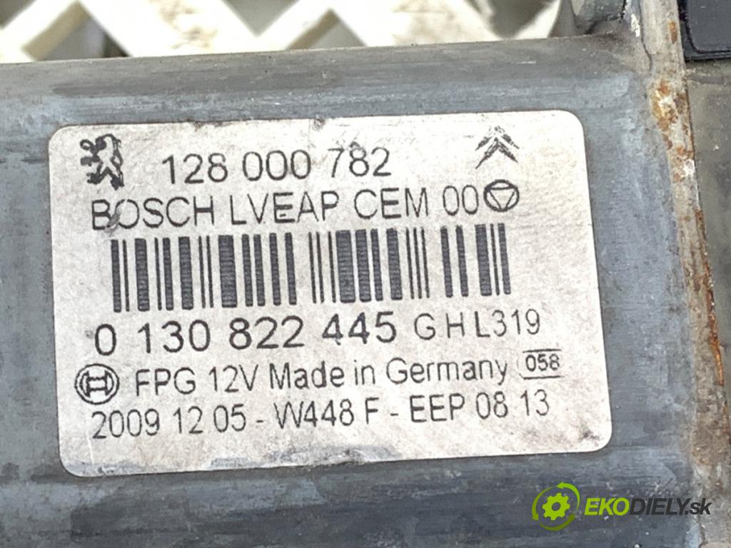 CITROEN C5 III sedan 2010 120 kW 2.0 HDi 165 1997 mechanismus okna pravý přední část 0130822445
