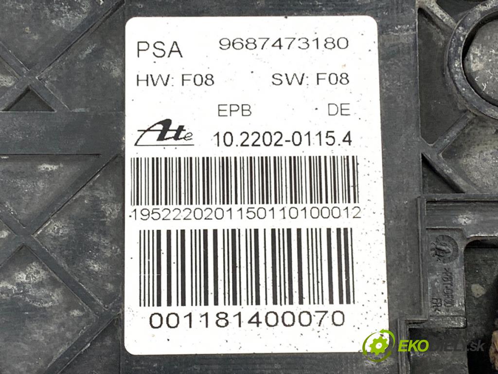 CITROEN C5 III sedan 2010 120 kW 2.0 HDi 165 1997 BRZDA: ručný elektrický 9687473180 (Ručná brzda)