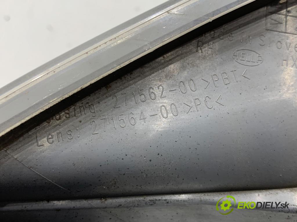 CITROEN C5 III sedan 2010 120 kW 2.0 HDi 165 1997 hmlové svetlo, hmlovka pravý přední část 271562-00