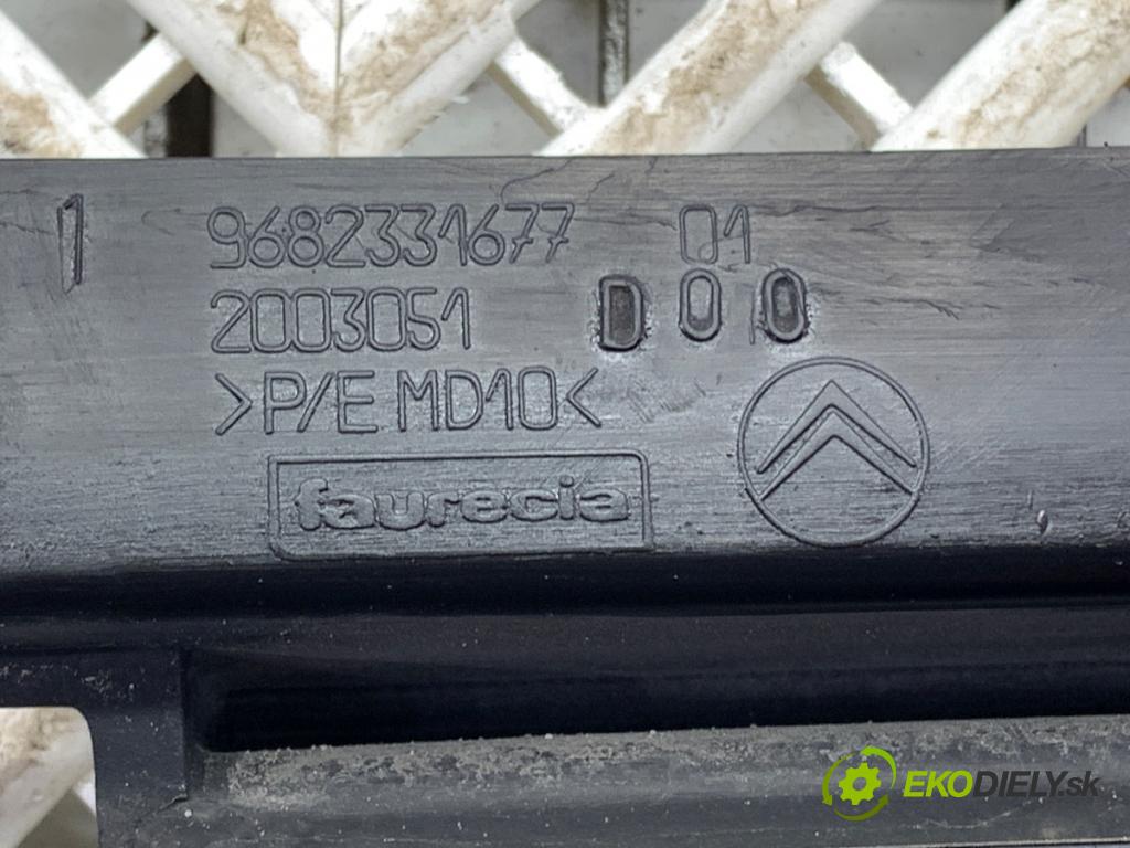 CITROEN C5 III sedan 2010 120 kW 2.0 HDi 165 1997 mří nárazníka přední část střední
