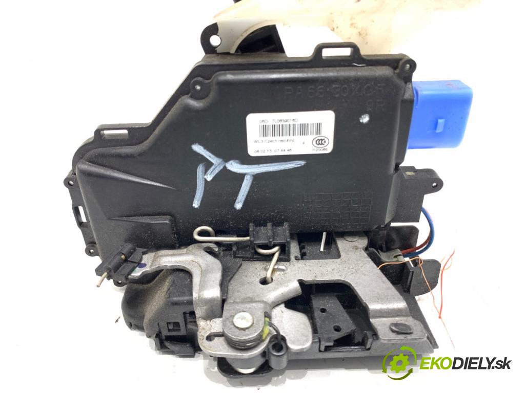VW TOURAN nadwozie wielkoprzestrzenne (MPV) 2006 125 kW 2.0 TDI 1968 zámok dveře pravý zadní část 7L0839016D