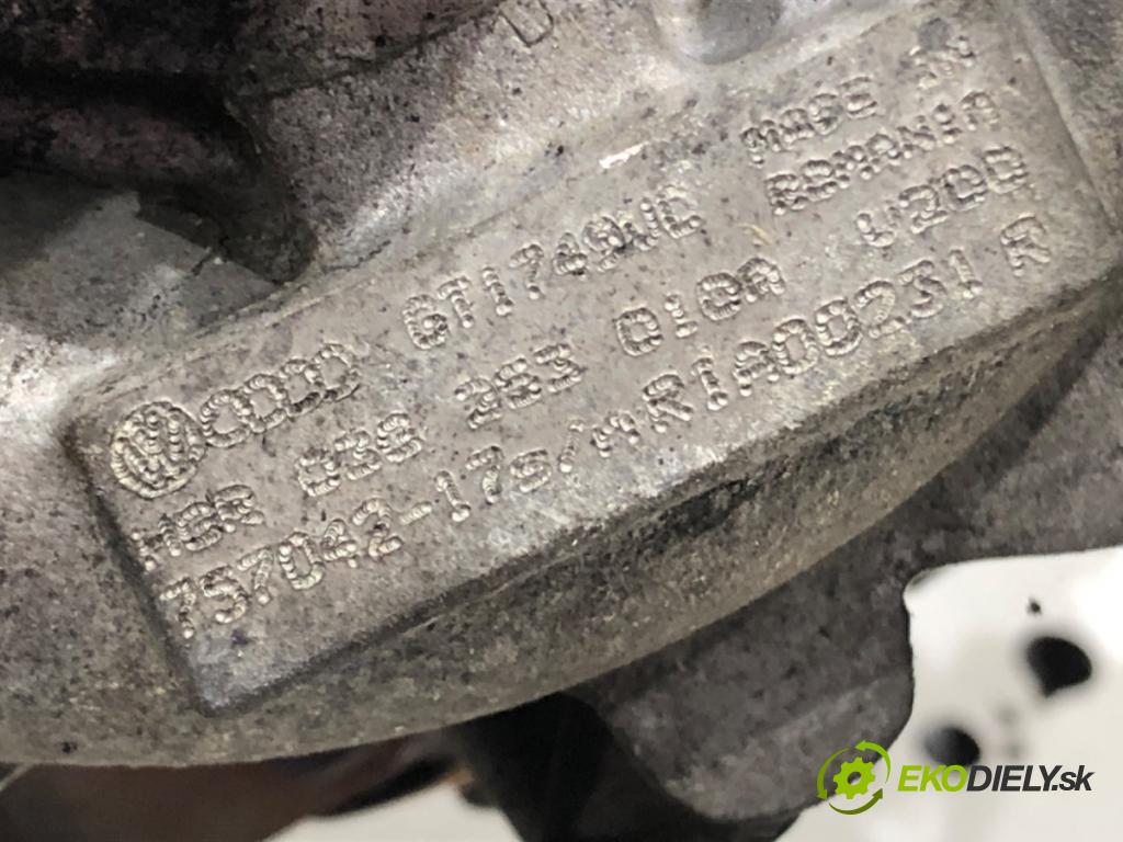 VW TOURAN nadwozie wielkoprzestrzenne (MPV) 2006 125 kW 2.0 TDI 1968 turbo 03G253010A (Turbodúchadla (kompletní))