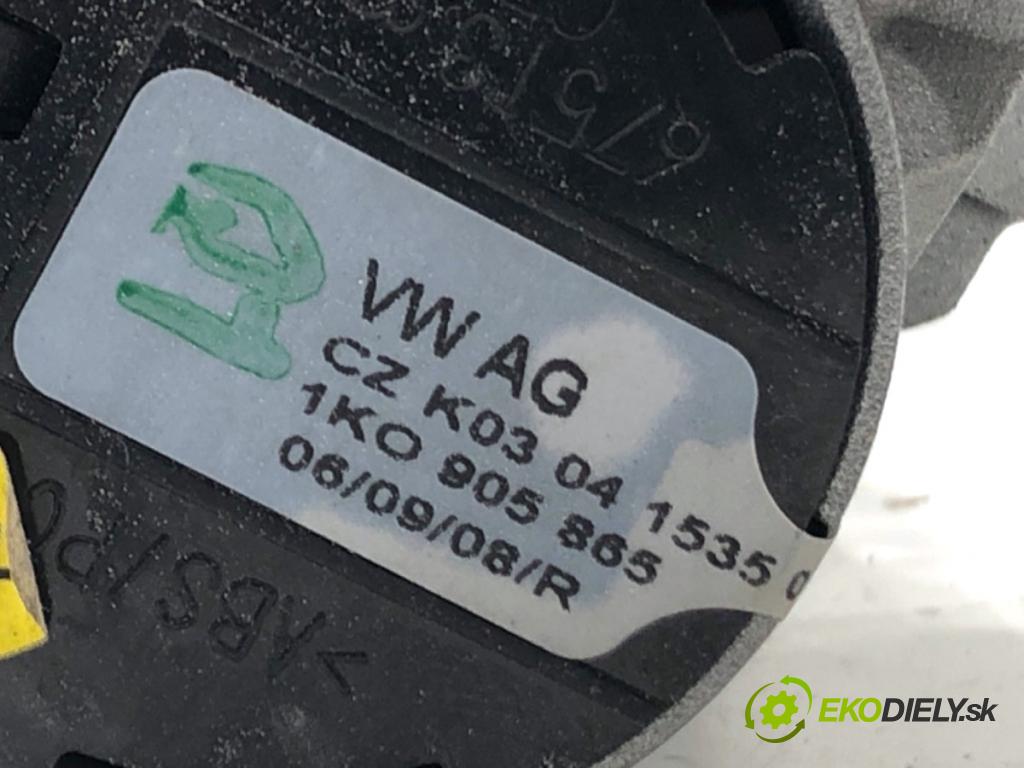 VW TOURAN nadwozie wielkoprzestrzenne (MPV) 2006 125 kW 2.0 TDI 1968 spinačka 1K0905865 (Spínacia skrinka)