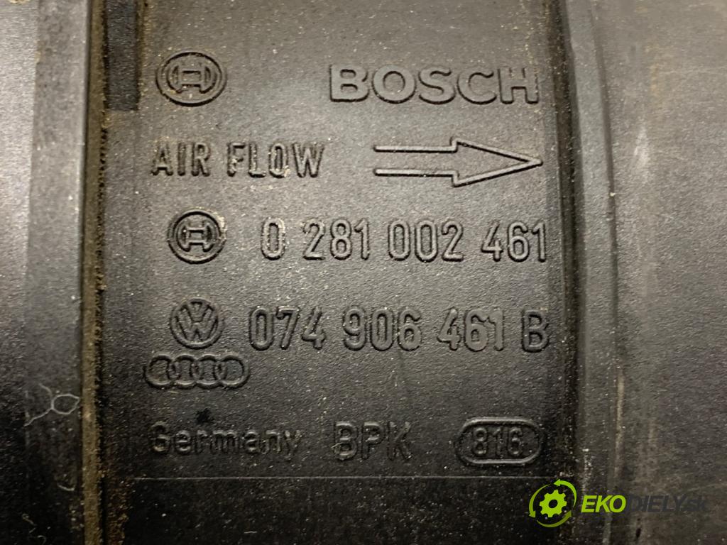 VW TOURAN nadwozie wielkoprzestrzenne (MPV) 2006 125 kW 2.0 TDI 1968 Váha vzduchu 074906461B 0281002461 (Váha vzduchu)