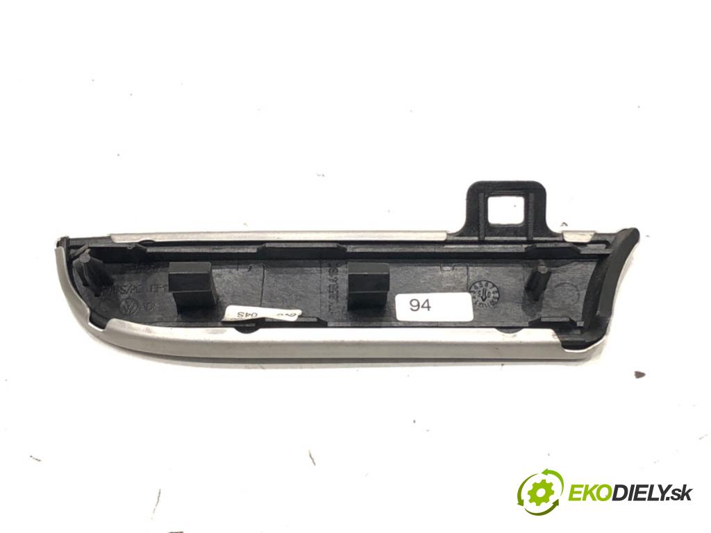 VW TOURAN nadwozie wielkoprzestrzenne (MPV) 2006 125 kW 2.0 TDI 1968 lišty kryt 1T1858417C 1T1858415C (Lišta)