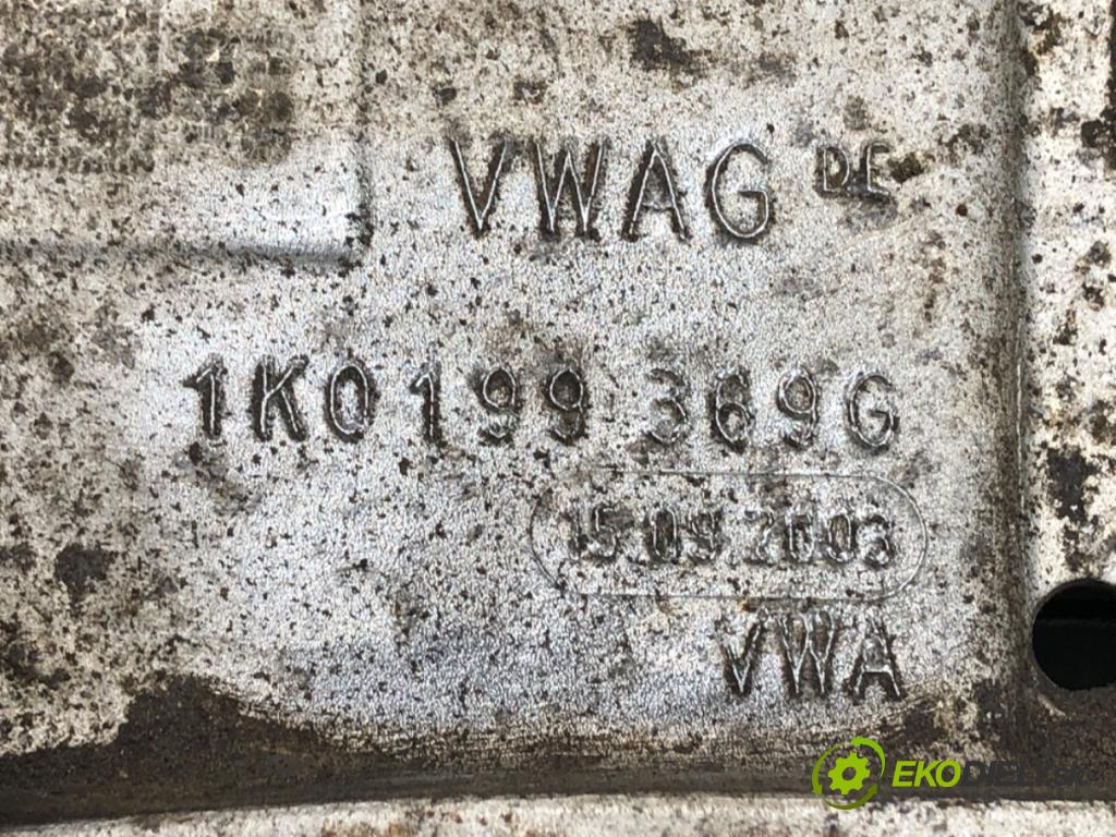 VW TOURAN nadwozie wielkoprzestrzenne (MPV) 2006 125 kW 2.0 TDI 1968 výztuha pod motor 1K0199369G (Výztuhy přední)